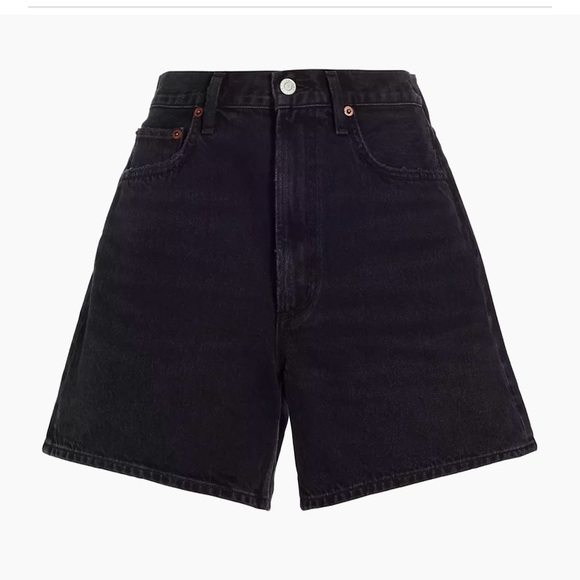 Stella High-Rise Denim Shorts - Picture 1 of 4